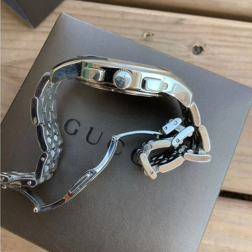 Mens GUCCI stands steel watch ⭐️NICE ONE⭐️